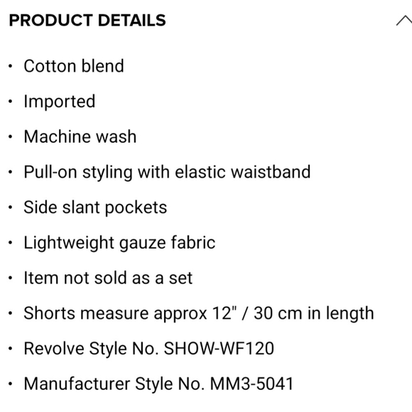 Show Me Your Mumu Womens Hendrix Shorts - Picture 13 of 13